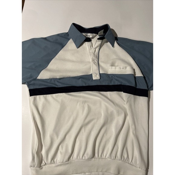VTG 80s Classics by Palmland Mens Banded Waist Short Sleeve Polo Golf Shirt L - Picture 1 of 3